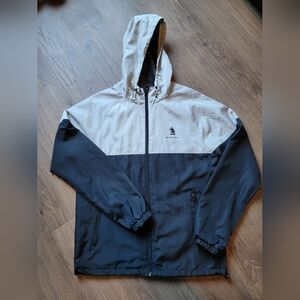 Walt Disney World Rain Jacket Windbreaker - Black/Grey - Small
